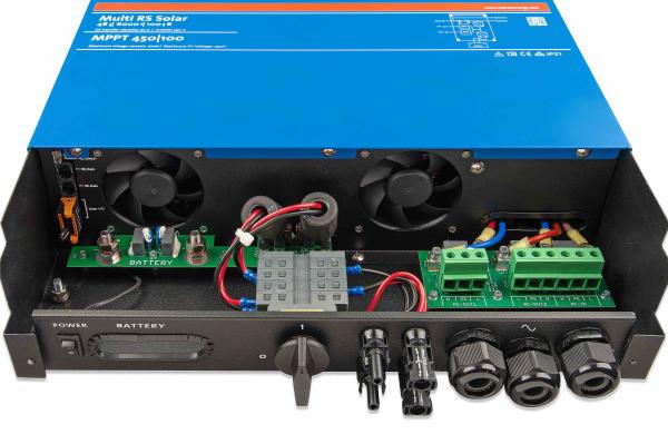 Victron Multi RS Solar Anschlüsse